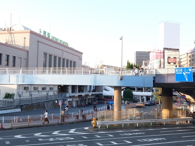 上野駅前歩道橋